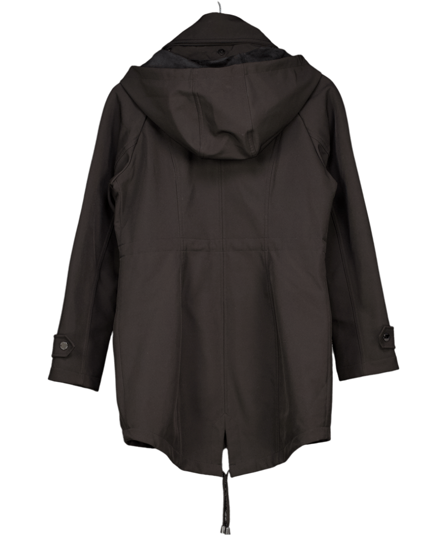 Michael Kors Black Hooded Jacket UK S - Reliked