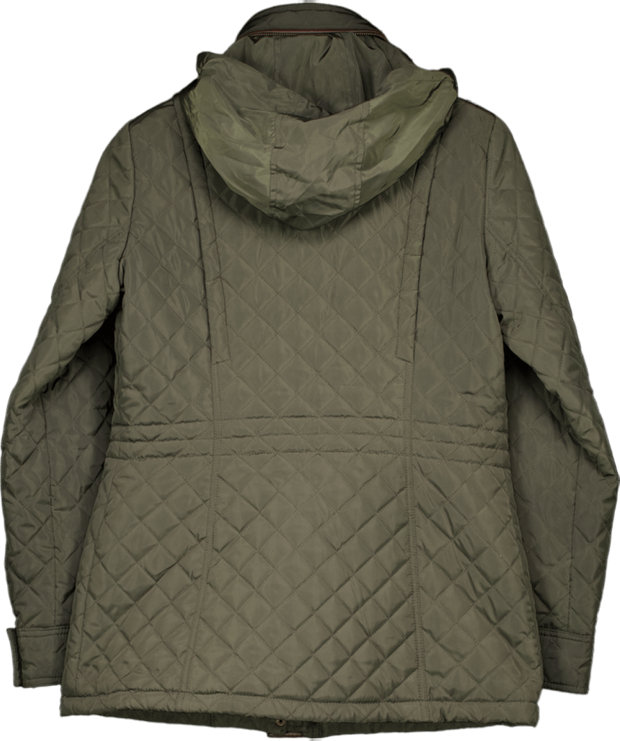 Michael Kors Green Quilted Jacket UK S - Reliked