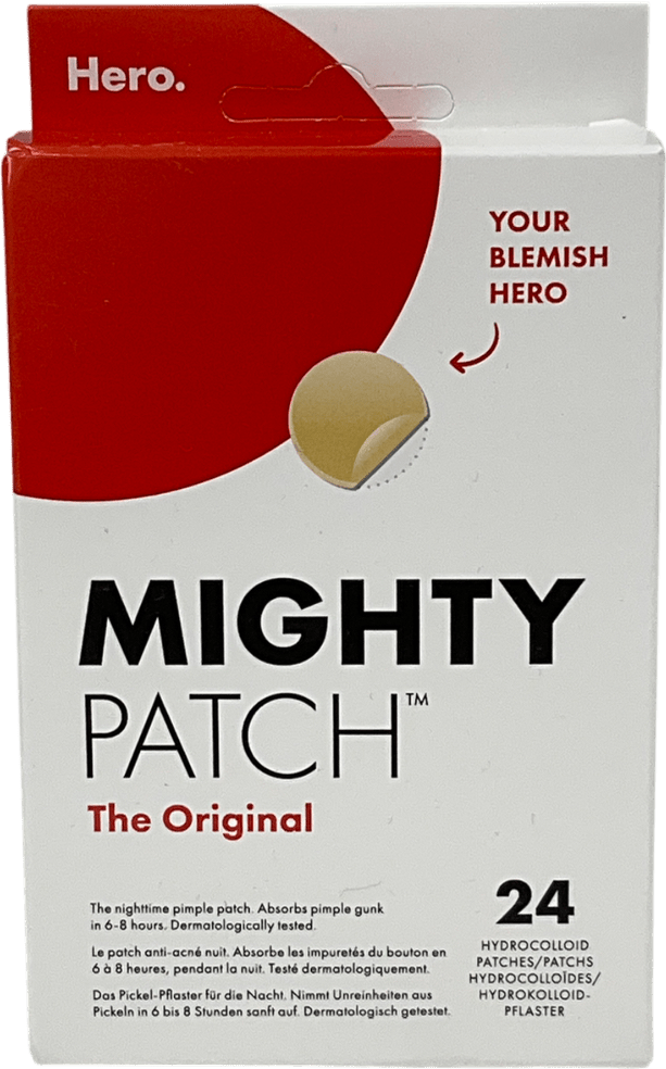 might patch Hero Mighty Patch Original Spot Patches, 24 Hydrocolloid Pimple Patches The Original X24 - Reliked