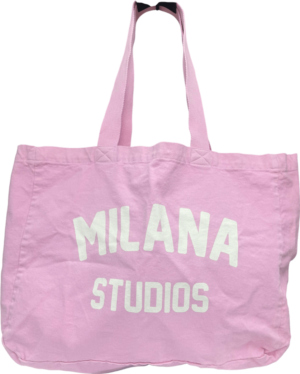 Milana studios Pink Tote Bag One Size - Reliked