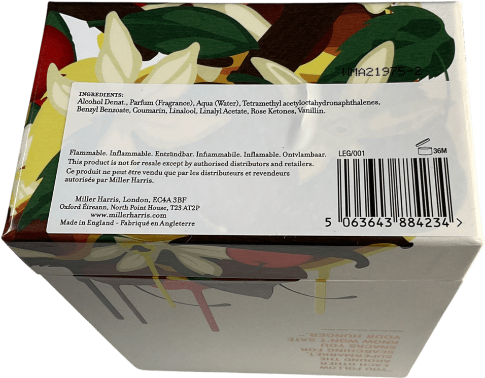 Miller Harris Legato Eau De Parfum Legato 100ml - Reliked