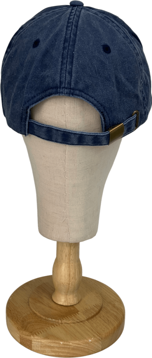 Mint Velvet Blue Denim Slogan Cap One Size - Reliked