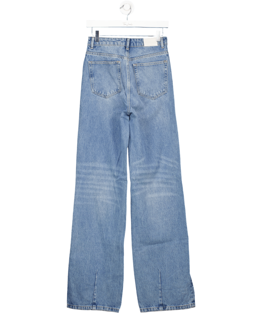 Mint Velvet Blue Wide Leg Classic Jeans UK 8 - Reliked