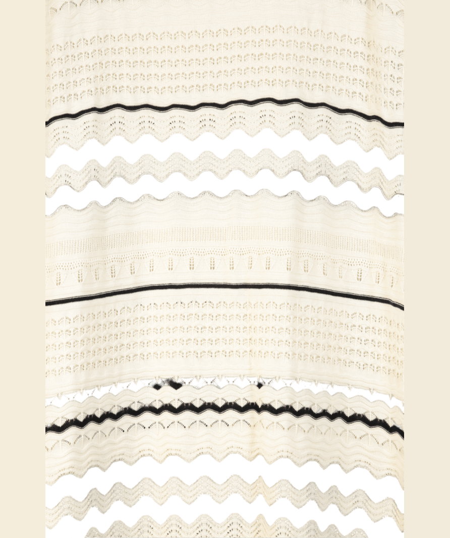 Mint Velvet Cream Cotton Textured Knit Maxi Dress UK XL - Reliked