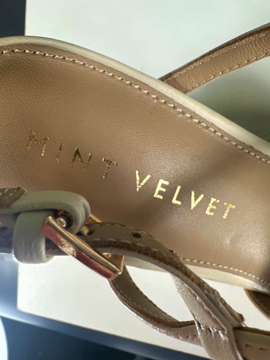 Mint Velvet Cream Pip Espadrille Wedges UK 7 - Reliked