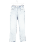 Mint Velvet Light Blue Wash Straight Leg High Rise Jeans UK 6 - Reliked