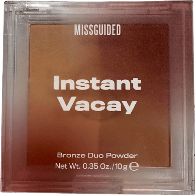 Missguided Instant Vacay Bronze Duo Powder Light 10g - Reliked