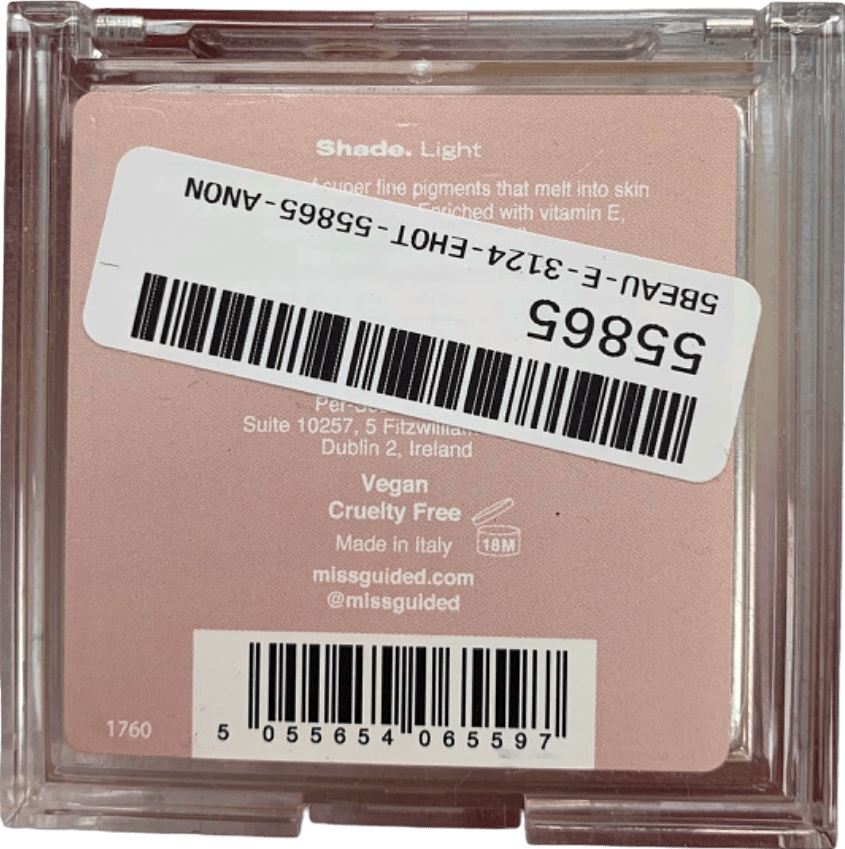 Missguided Instant Vacay Bronze Duo Powder Light 10g - Reliked