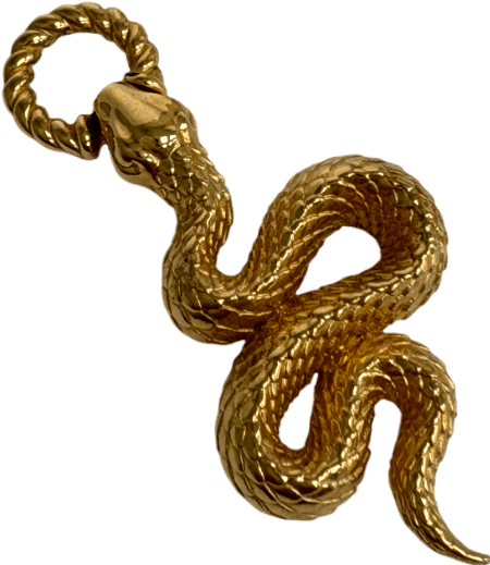 Missoma 18ct Gold Plated Snake Pendant - Reliked