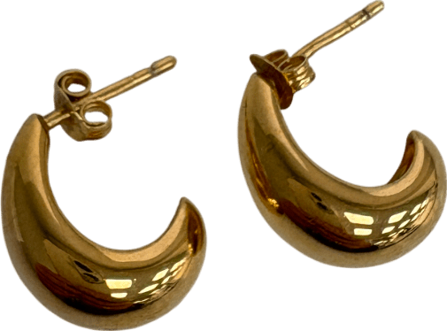 Missoma 18k gold vermeil Savi Dome Mini Hoop Earrings - Reliked