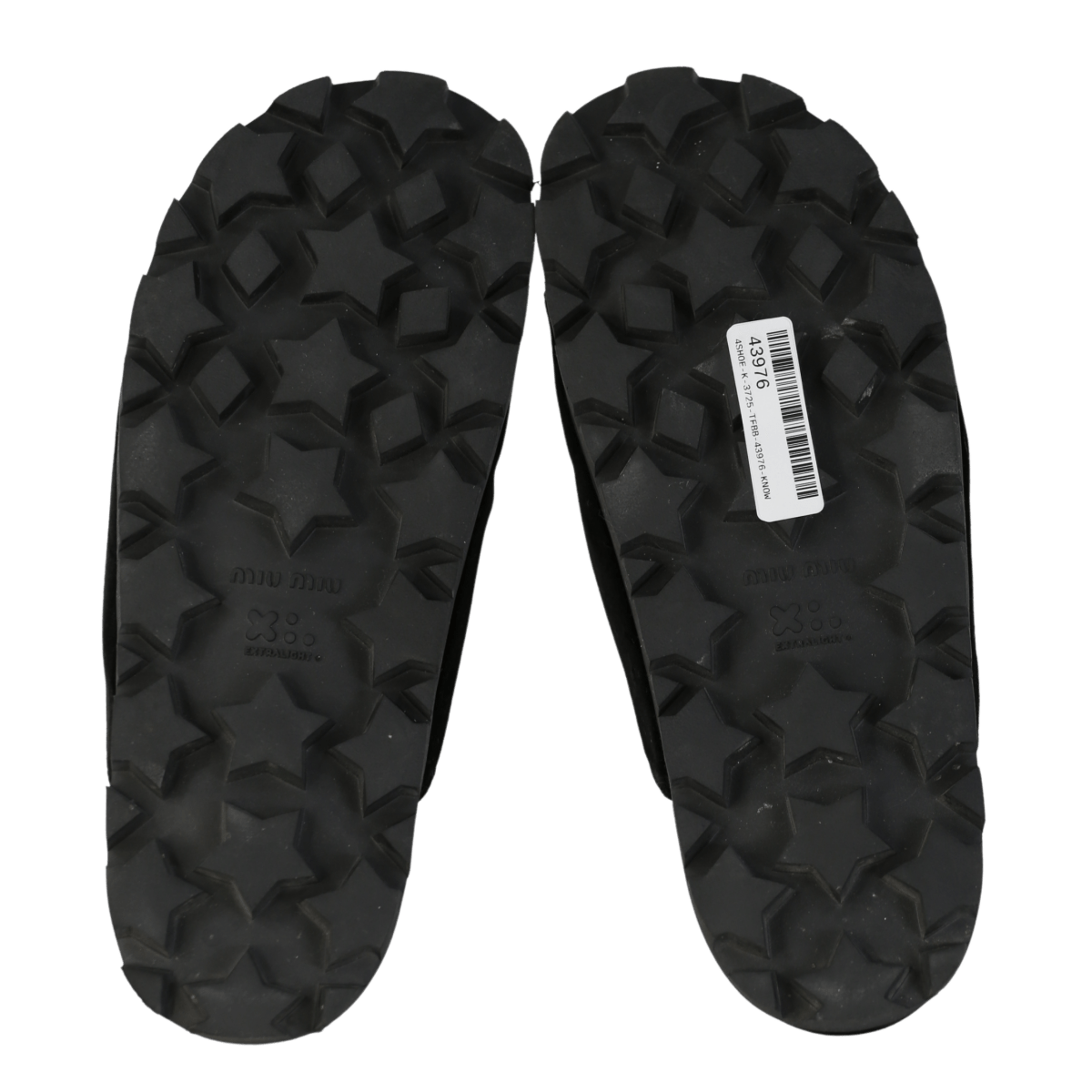 Miu Miu Black Embellished Velvet Sandals UK 5 EU 38 👠 - Reliked