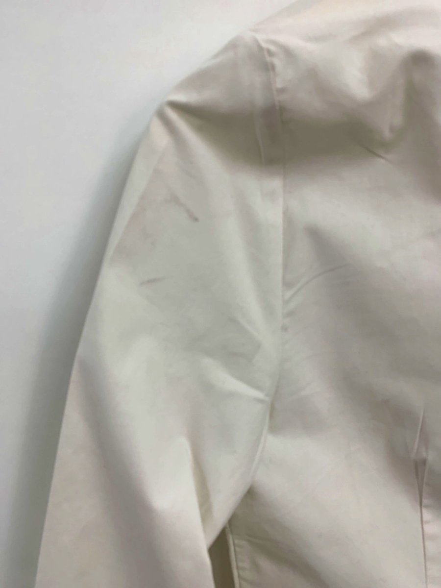 Modström White Long Sleeve Tie Front Blouse Size S - Reliked