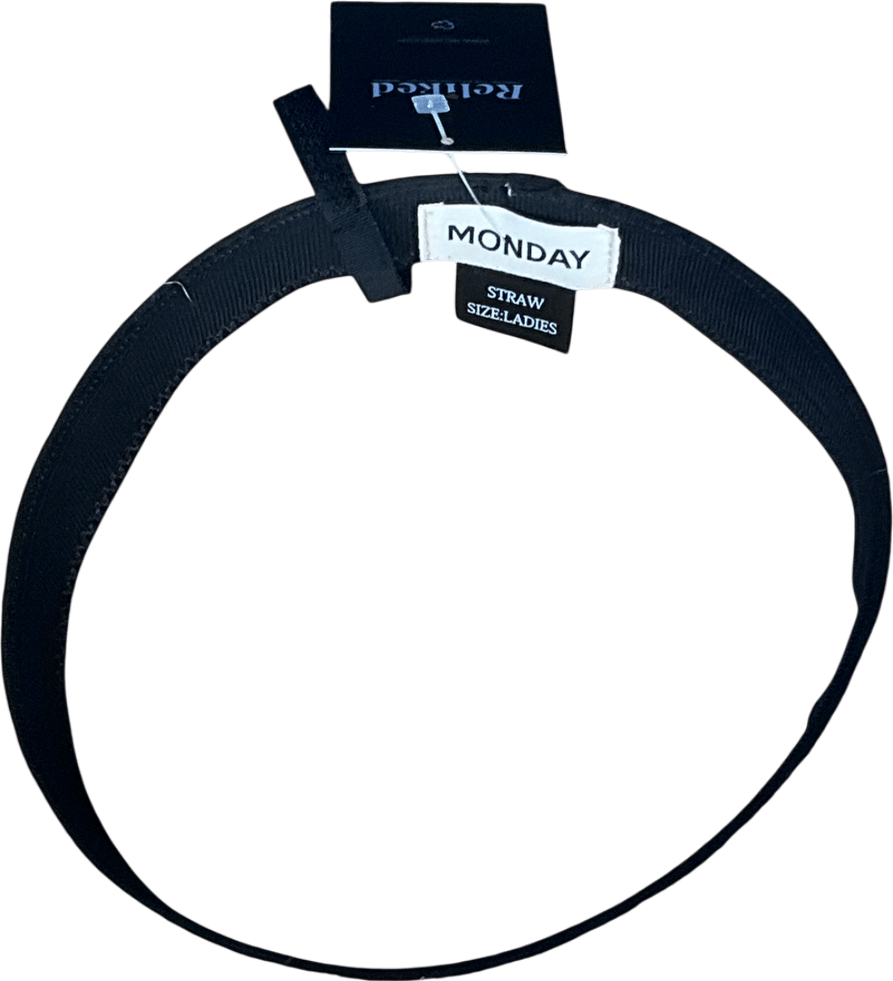 Monday Swimwear Beige Bondi Hat - Wide Brim One Size - Reliked