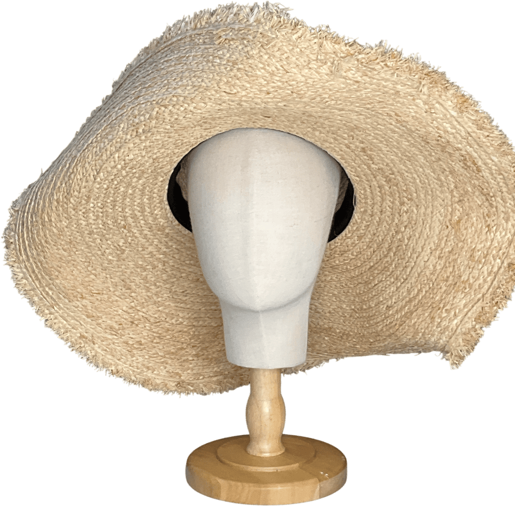 Monday Swimwear Beige Bondi Hat - Wide Brim One Size - Reliked