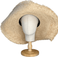 Monday Swimwear Beige Bondi Hat - Wide Brim One Size - Reliked