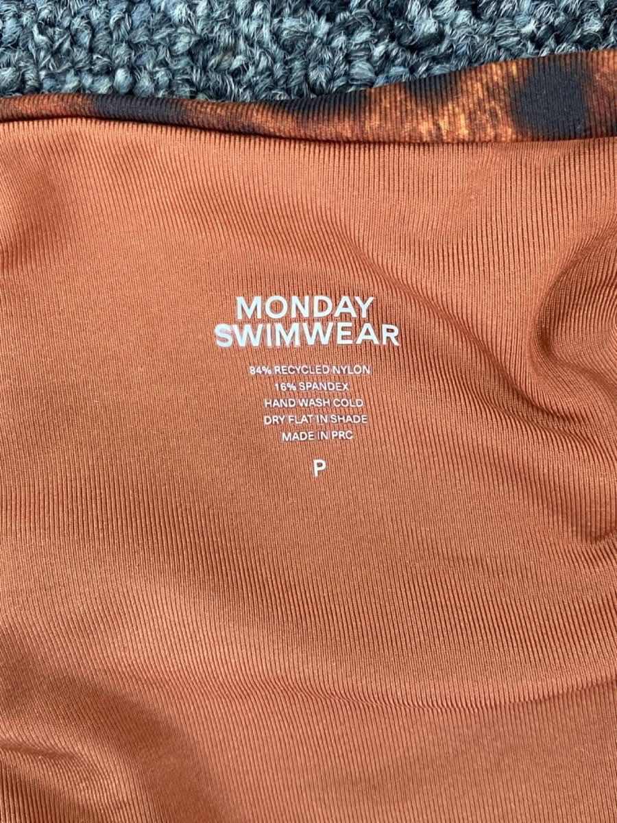 Monday Swimwear Leopard Bikini Bottoms UK S - Reliked