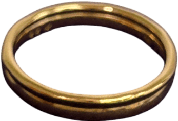 Monica Vinader Siren Muse Stacked Ring 18k Gold Vermeil Size 50 - Reliked