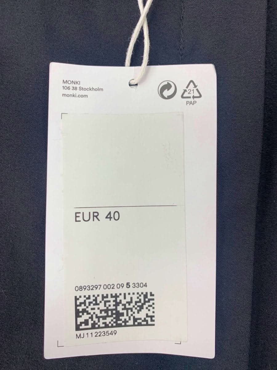 Monki Black Trousers EUR 40 UK 12 - Reliked