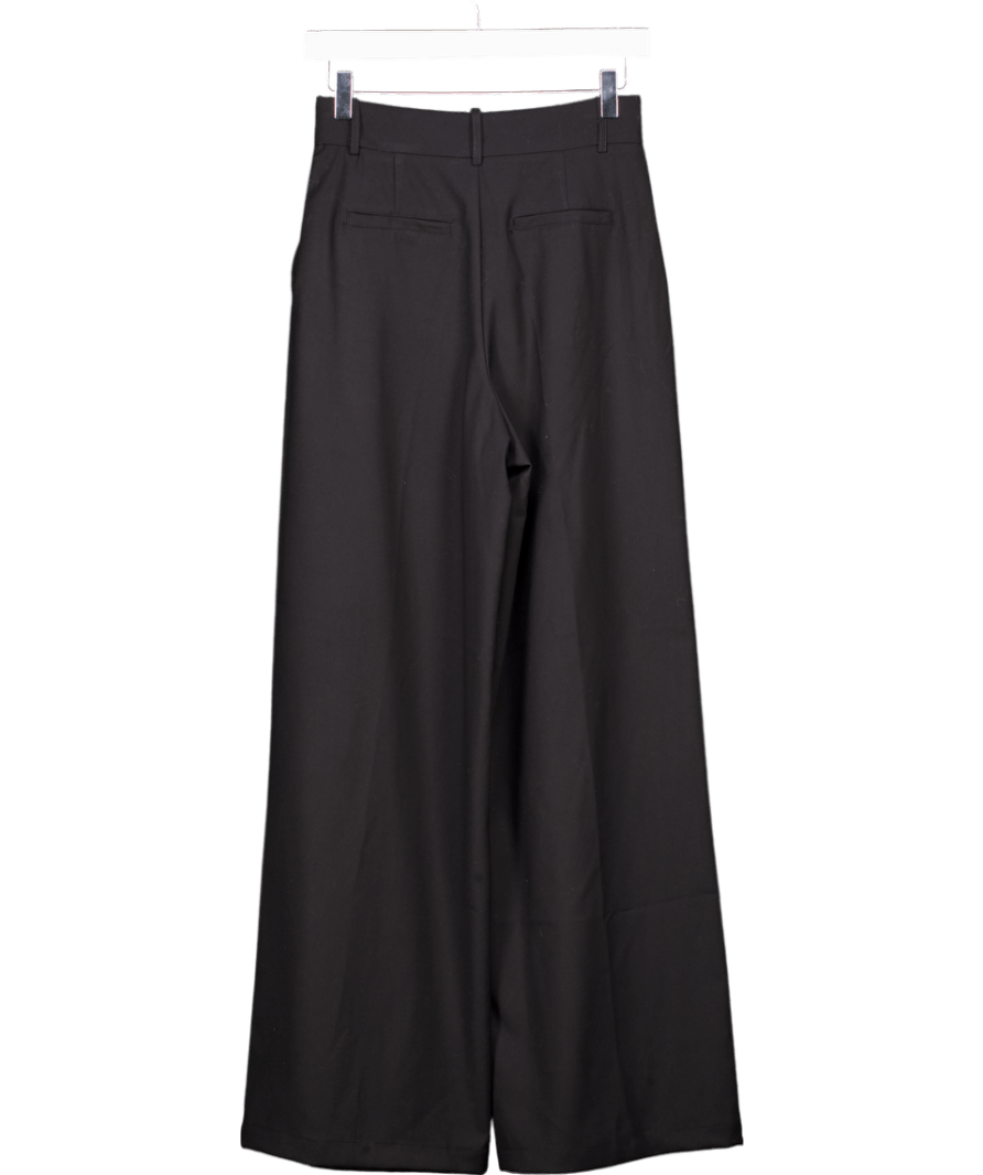Monsoon Wendy Wide Leg Trousers Black UK 8 - Reliked