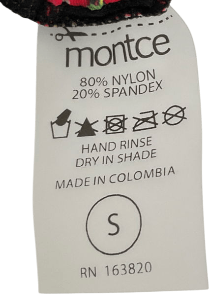 Montce Swim Multicoloured Rosa Devin Bikini Top And Skirt UK S - Reliked