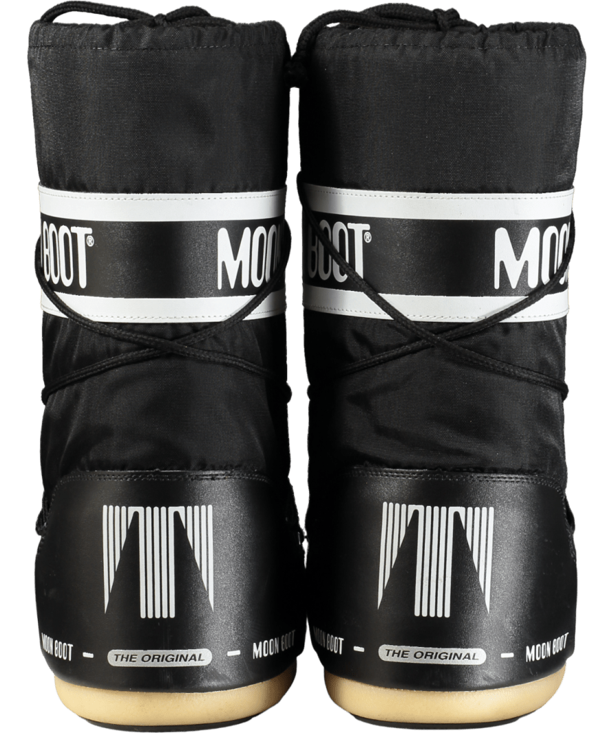 Moon Boot Black Nylon Icon Boots Uk 3 - 5 Eu 36 - 38 👠 - Reliked