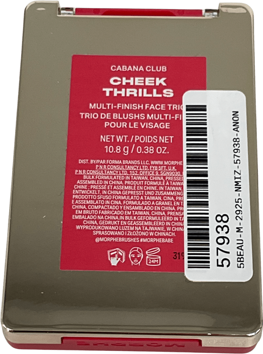 Morphe Cheek Thrills Multi - finish Face Trio Cheek Thrills 10.8g - Reliked