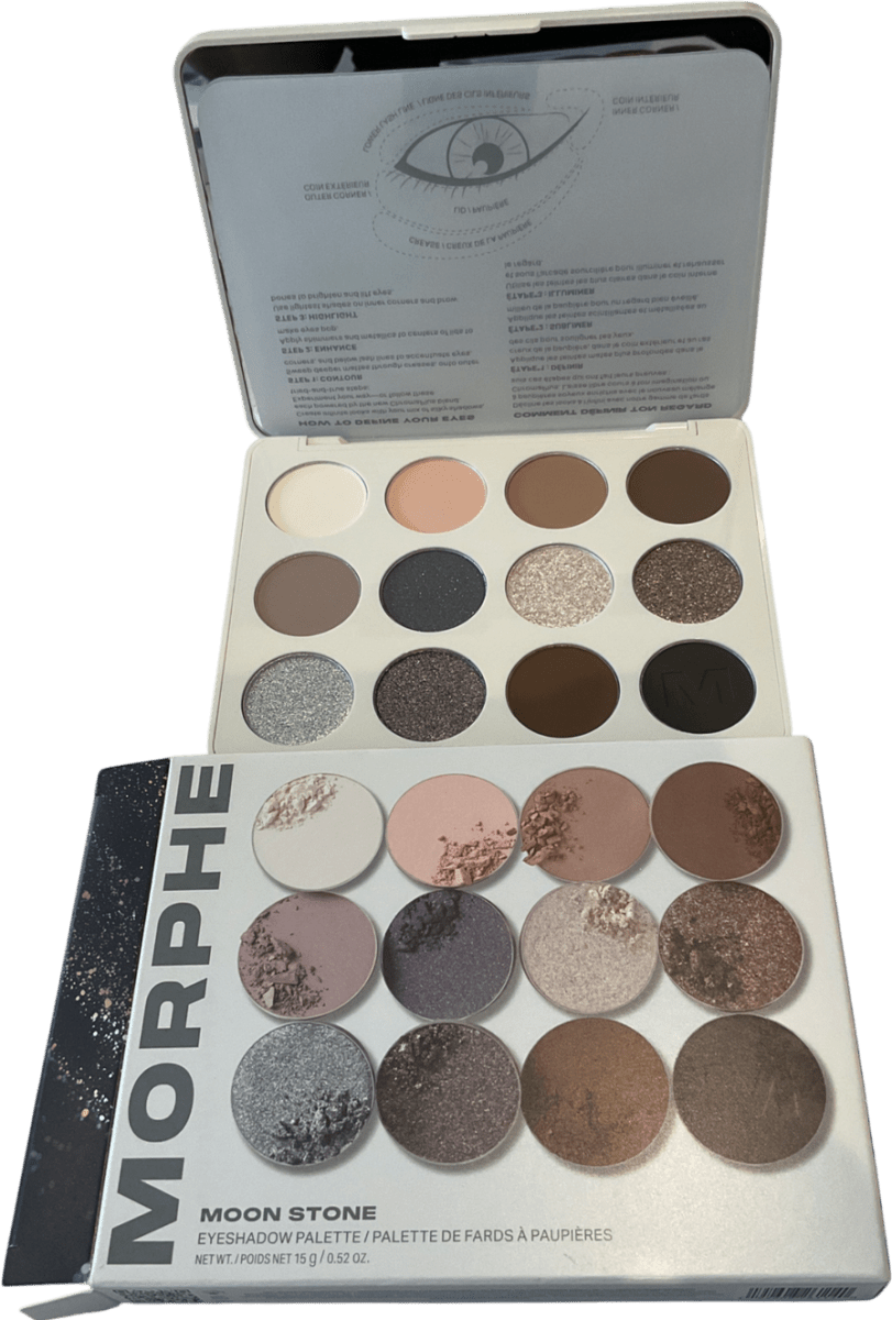 Morphe Chromaplus 12 - pan Eyeshadow Palette Moon Stone 15g - Reliked