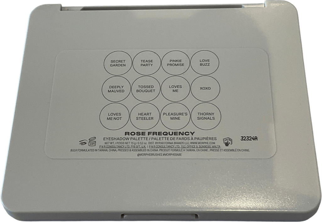 Morphe Chromaplus 12 - pan Eyeshadow Palette Rose Frequency 15g - Reliked