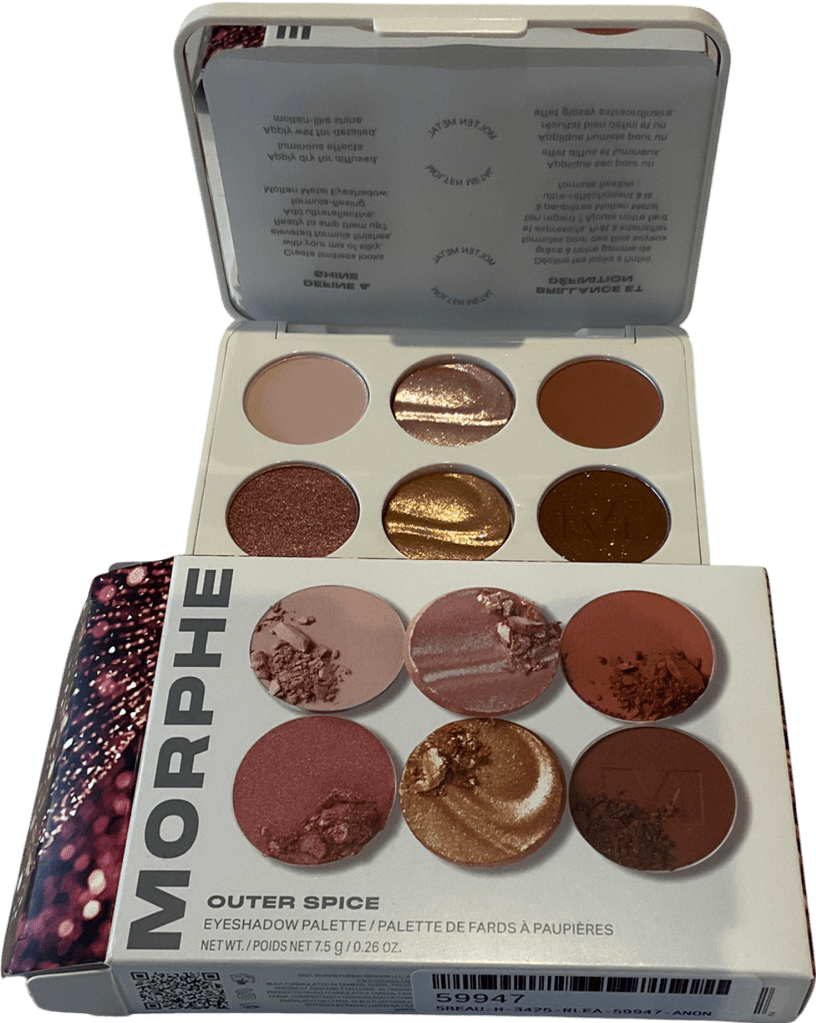 Morphe Chromaplus 6 - pan Eyeshadow Palette Outer Spice 7.5g - Reliked