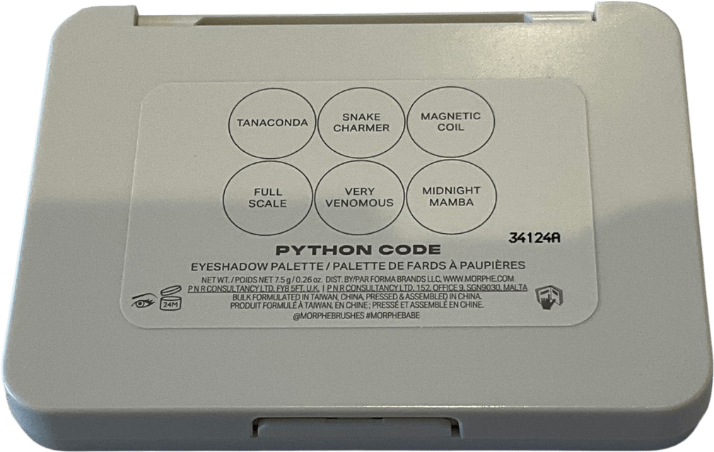 Morphe Chromaplus 6 - pan Eyeshadow Palette Python Code 7.5g - Reliked