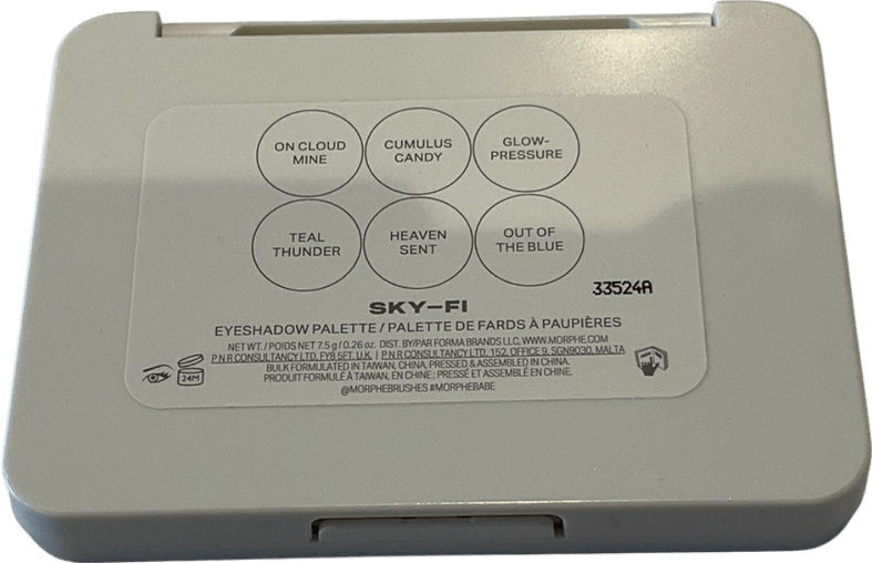 Morphe Chromaplus 6 - pan Eyeshadow Palette Sky Fi 7.5g - Reliked