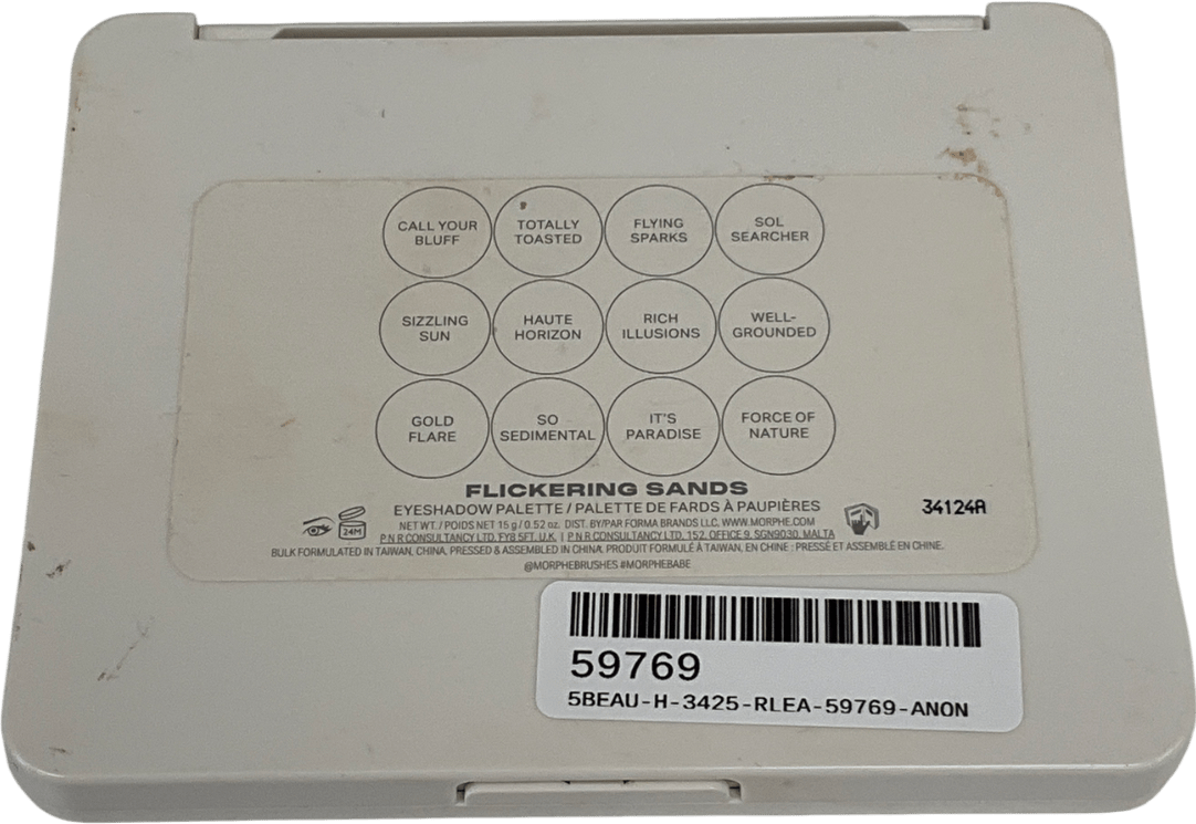 Morphe Flickering Sands Eyeshadow Palette Flickering Sands One size - Reliked