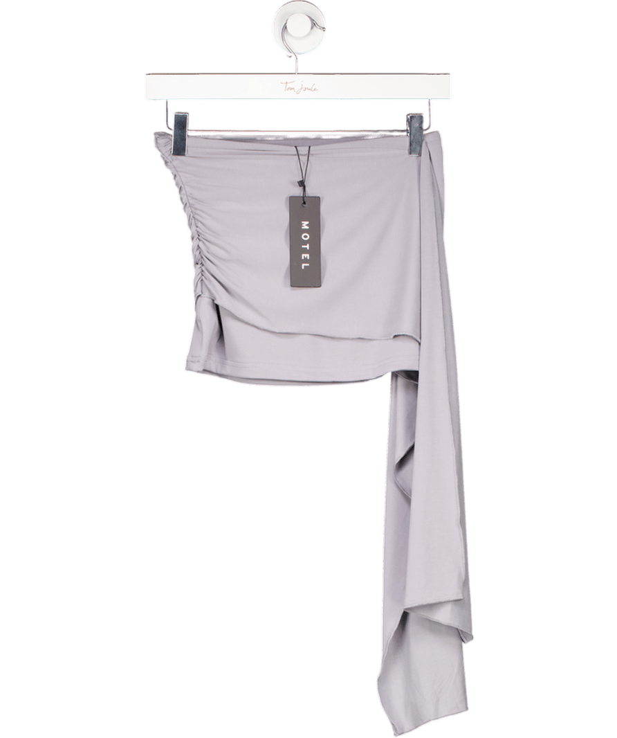 Motelrocks Grey Gretna The Mini Skirt UK XS - Reliked
