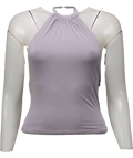 Motelrocks Grey Romesa Halter Necktop UK XS - Reliked