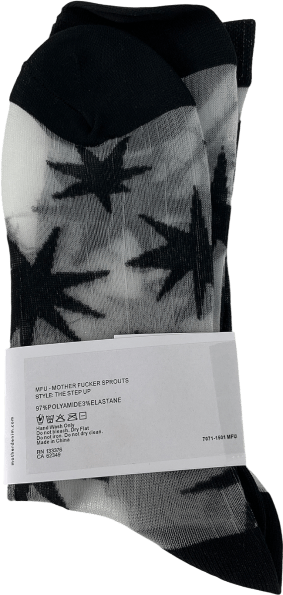 Mother Black MF Star Socks - Reliked