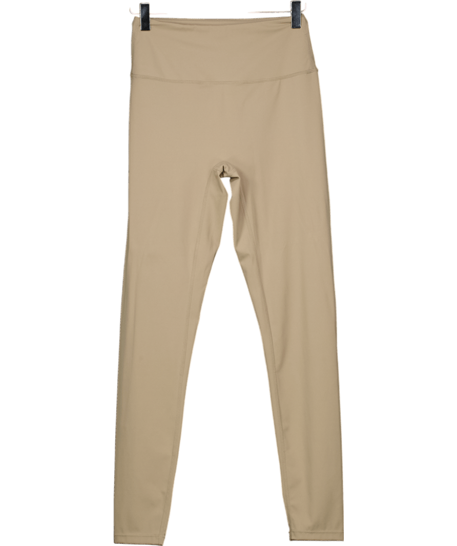 Movement Beige Activewear Leggings UK S - Reliked