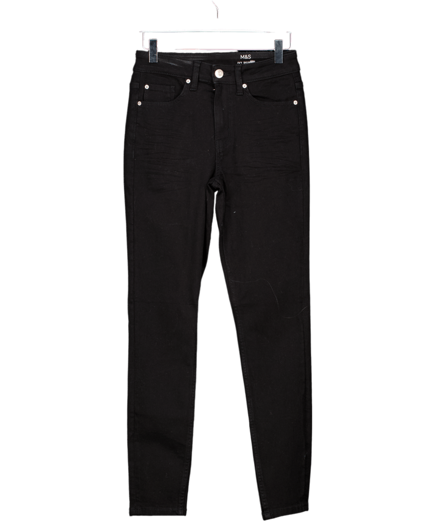 M&S Black Ivy Skinny Jeans UK 8 - Reliked