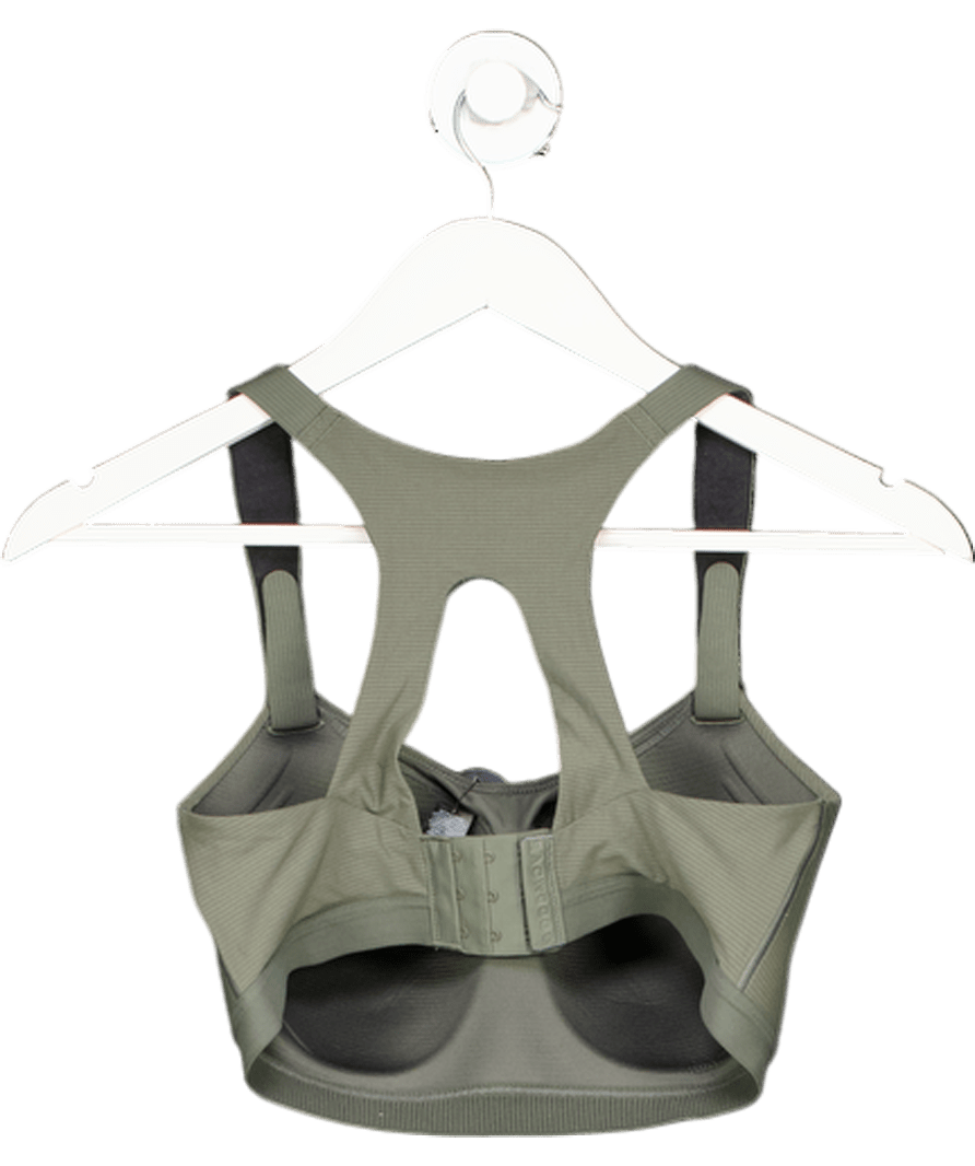 M&S Goodmoves Olive Green Sports Bra UK 34C - Reliked