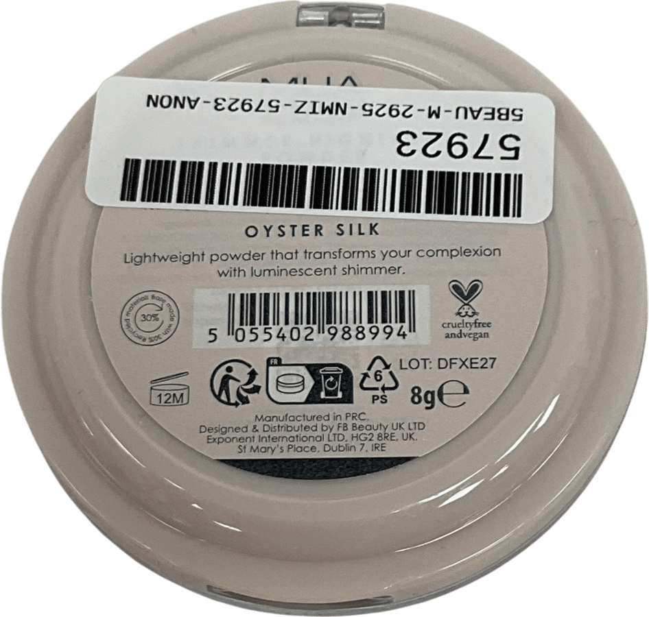 MUA Luxe Highlighter Powder Oyster Silk 8g - Reliked