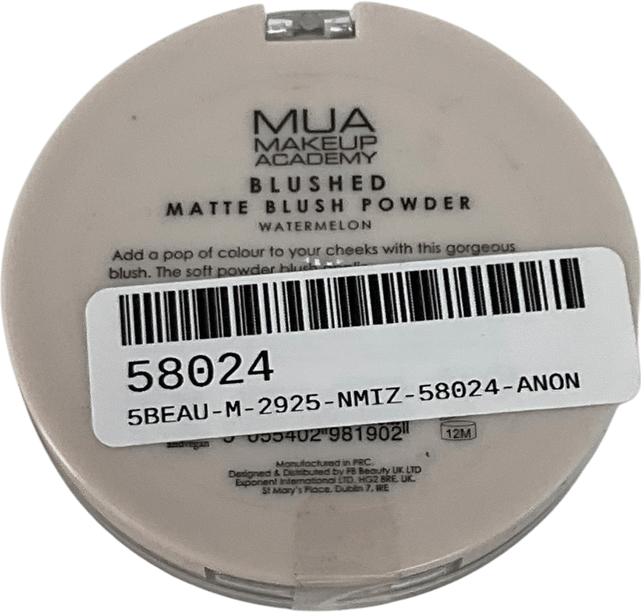 MUA Luxe Matte Blush Powder Watermelon 5g - Reliked