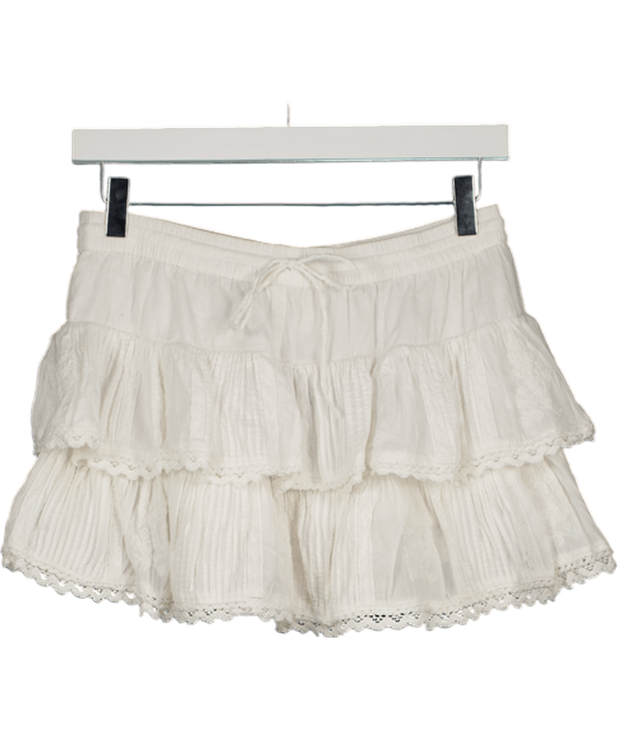 Muche & Muchette White Coquette Skort UK S - Reliked