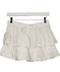 Muche & Muchette White Coquette Skort UK S - Reliked