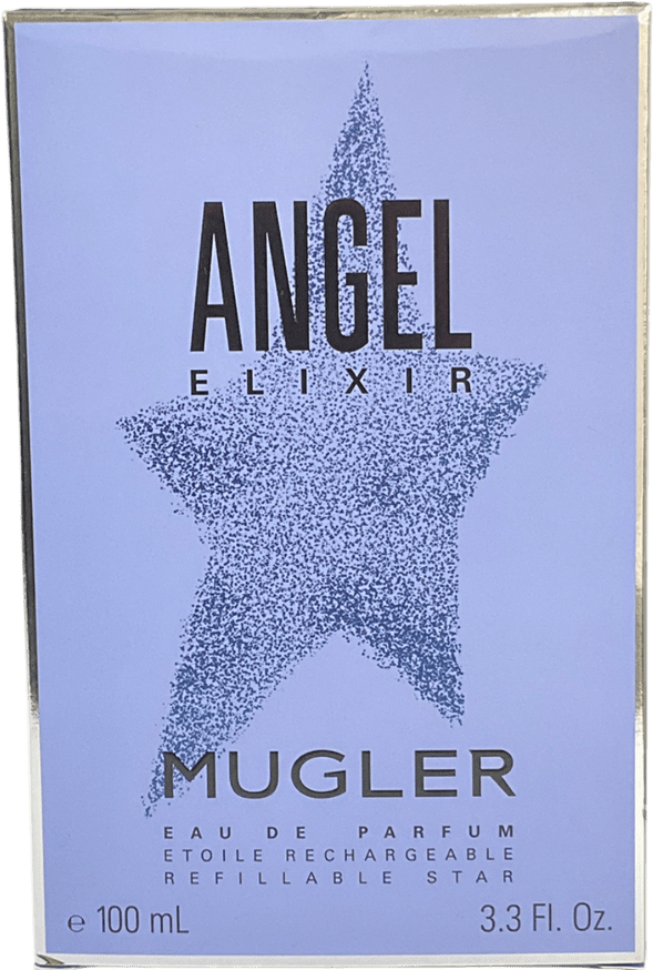 Mugler Angel Elixir Refillable Eau De Parfum Angel 100ml - Reliked