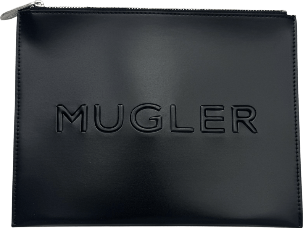 Mugler Black Pouch Bag UK M - Reliked