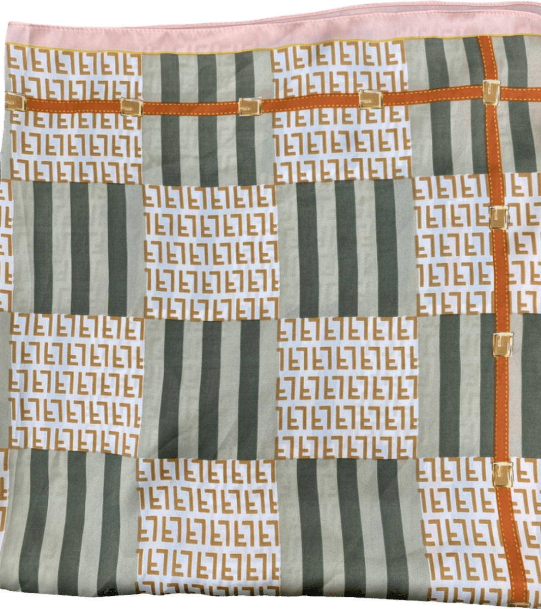 Multicoloured Patterned Scarf One Size - Reliked