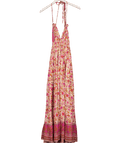 Multicoloured Print Maxi Dress UK S - Reliked