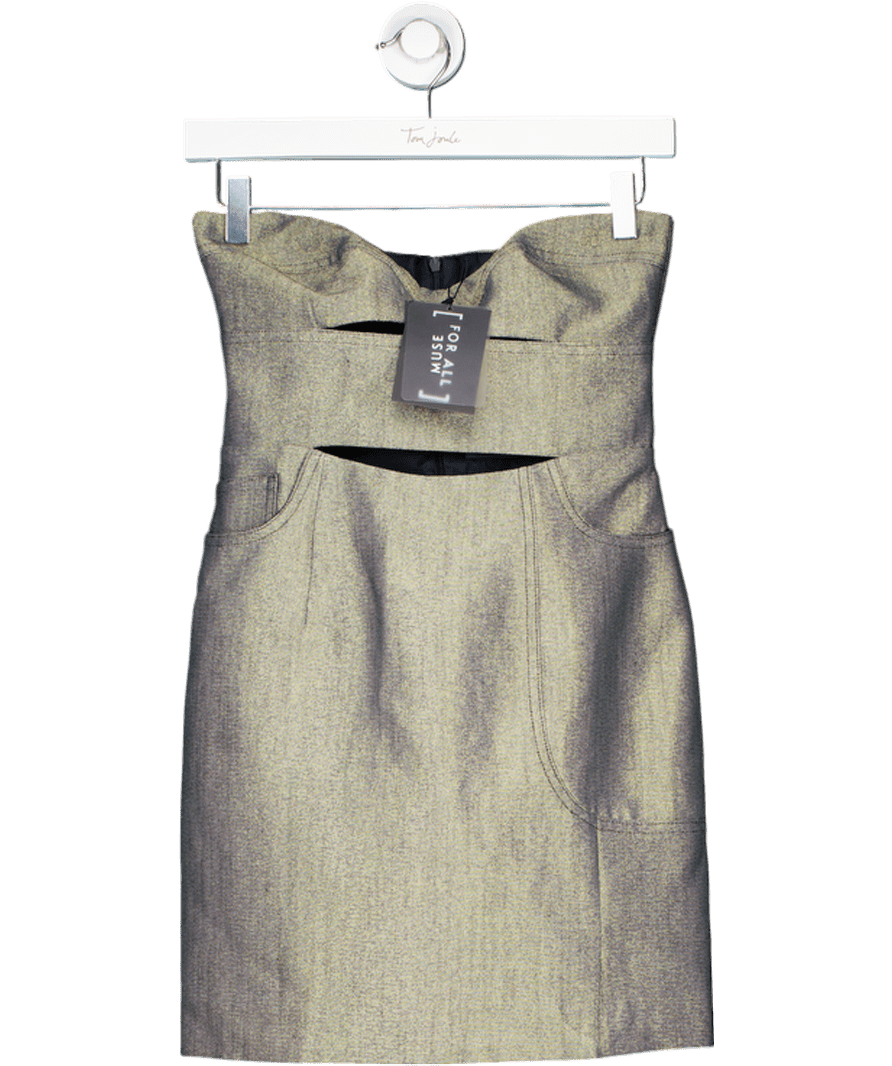 Muse For All Metallic Tiara Mini Dress UK 6 - Reliked
