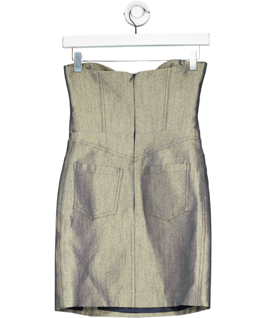Muse For All Metallic Tiara Mini Dress UK 6 - Reliked
