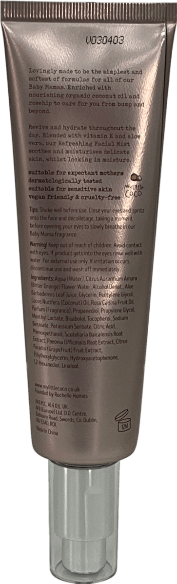 my little coco White Mama Refreshing Face Spritz One Size - Reliked