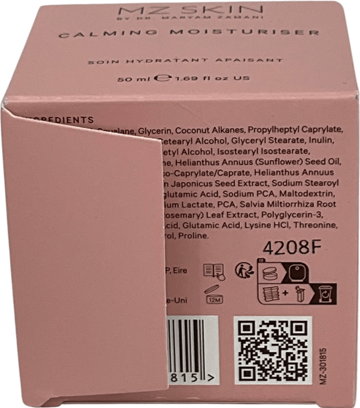 MZ Skin Calming Moisturiser 50ml - Reliked